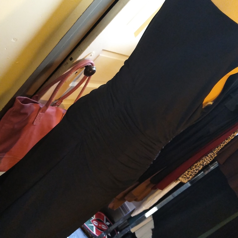 Chaps Bombshell Black Figure-Flattering Curve-Hug… - image 4